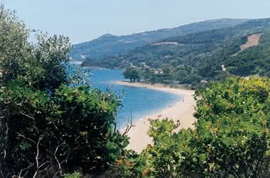 Koutsoupia beach at Melivia Larisa Greece